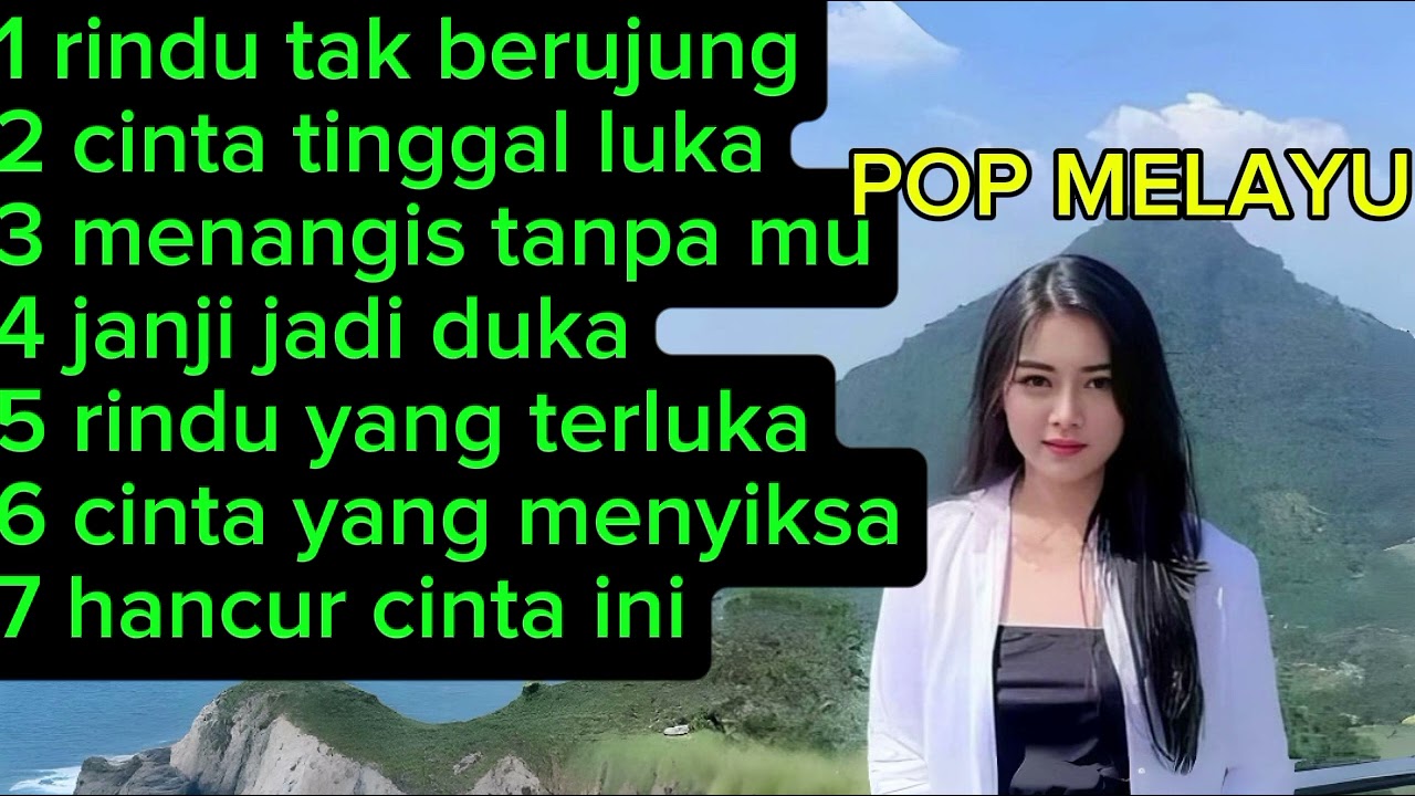 Pop melayu rindu tak berujung menusuk hati ❤️