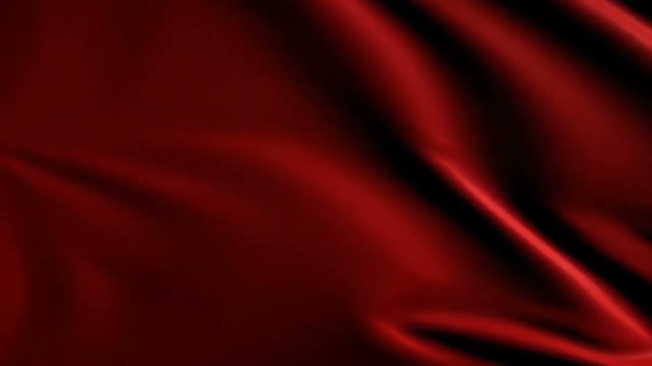 Luxurious Red Satin Fabric Free Background Videos, No Copyright   All Background