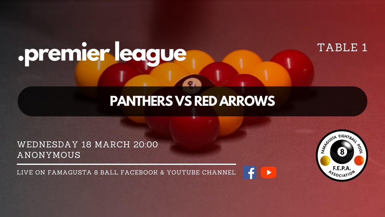 Panthers vs Red Arrows - Premier League Day 17