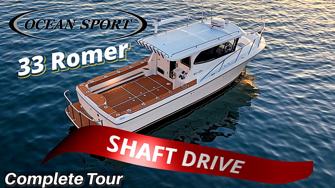 Game Changer! The ALL-NEW V-Drive Ocean Sport 33 Roamer | Full Tour