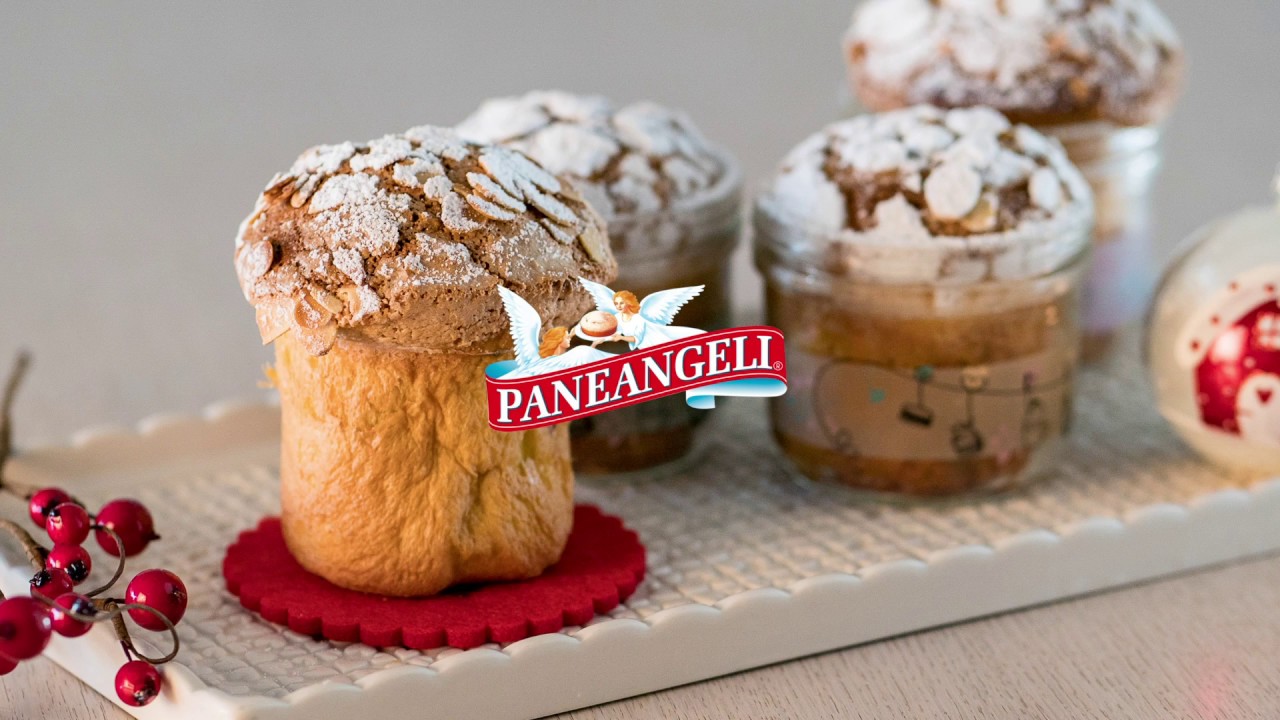Muffin panettone in vasetto
