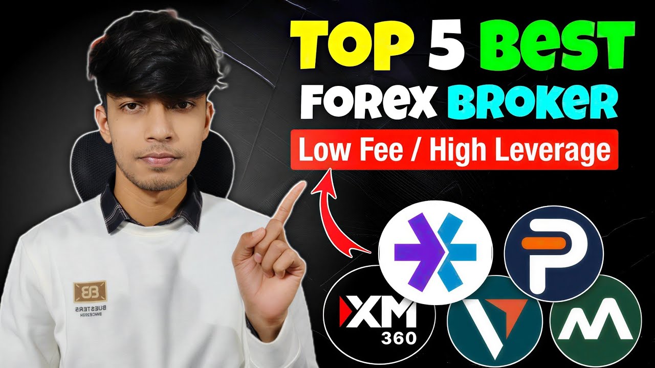 Top 5 Best Forex Trading Broker | No Fee, High Leverage, Low Spread | Non Fiu Register Forex Broker 