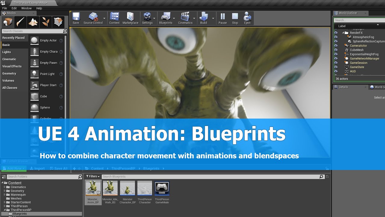 Unreal Engine 4 Animation Blueprints Tutorial