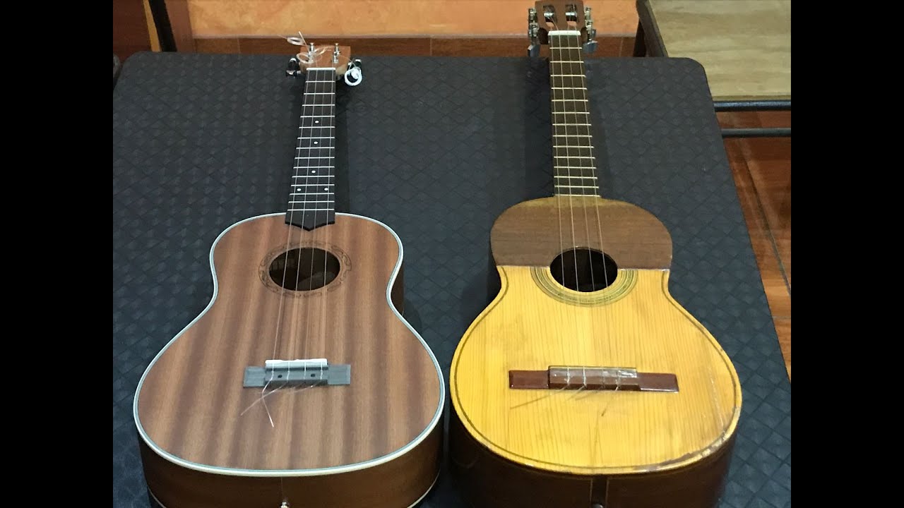 CÓMO CONVERTIR UN UKELELE BARÍTONO EN CUATRO VENEZOLANO