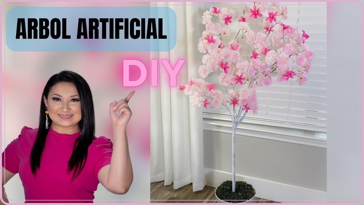 Cómo hacer un ARBOL ARTIFICIAL muy fácil!! / Indoor Tree DIY / Faux Tree DIY