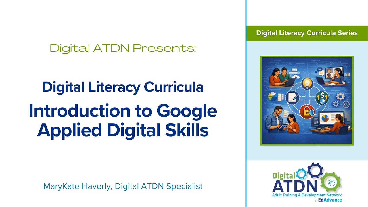 Digital Literacy Curricula | Introduction to Google Applied Digital Skills