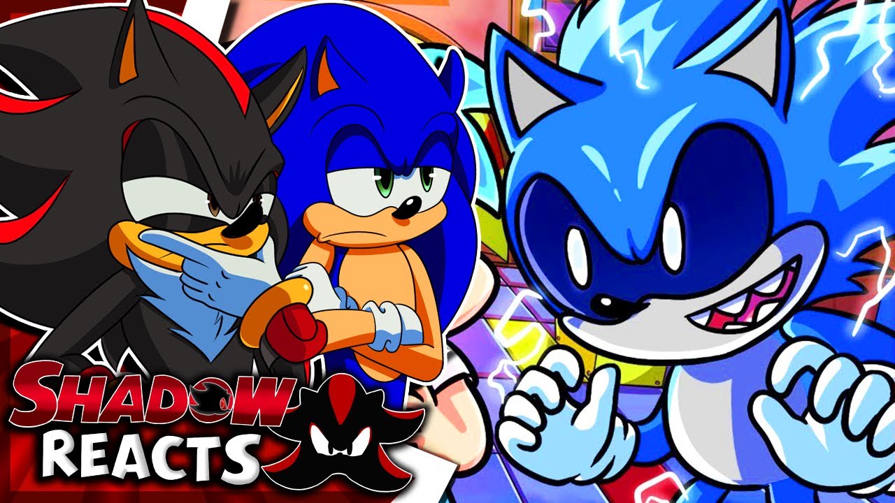 Sonic & Shadow Reacts To Sonic.exe & Boyfriend & Tails - Friday Night Funkin Animation!