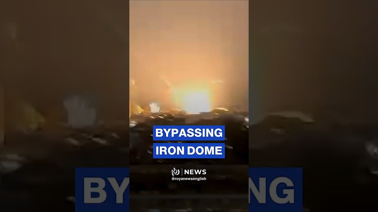 Iranian missile lands in Tel Aviv after bypassing Iron Dome