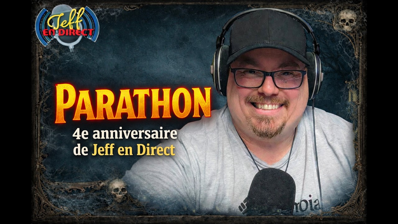Célébrons ensemble le 4e anniversaire de Jeff en Direct