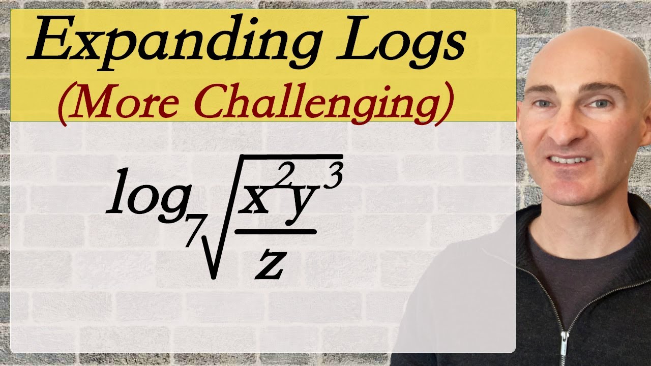Expanding Logarithmic Expressions (More Challenging Examples)