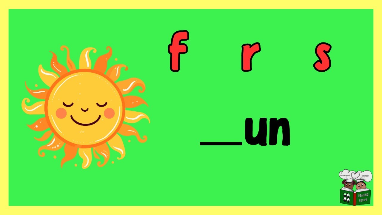 What Sounds Do the Letters Make? Find the Missing Letter (English Phonics)
