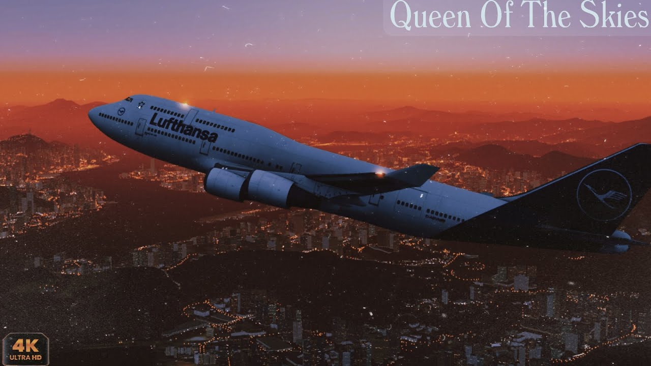 Королева неба Boeing 747/ Сингапур 🛫 Гонконг/ Aerofly FS Global