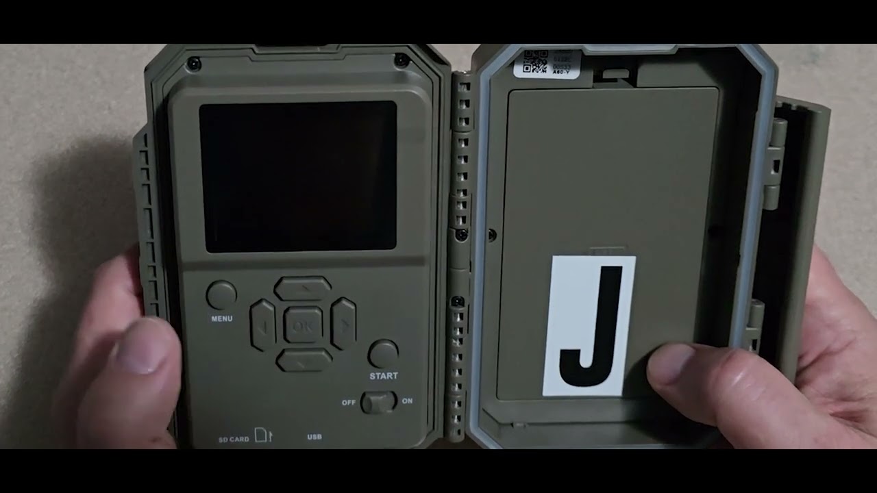 Gardepro A60 4K Trail Cam Unboxing, Camera Attributes and Settings Review