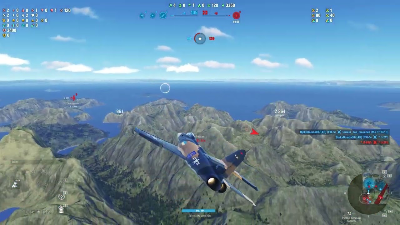 World of Warplanes  XF 90  виконуєм задачі