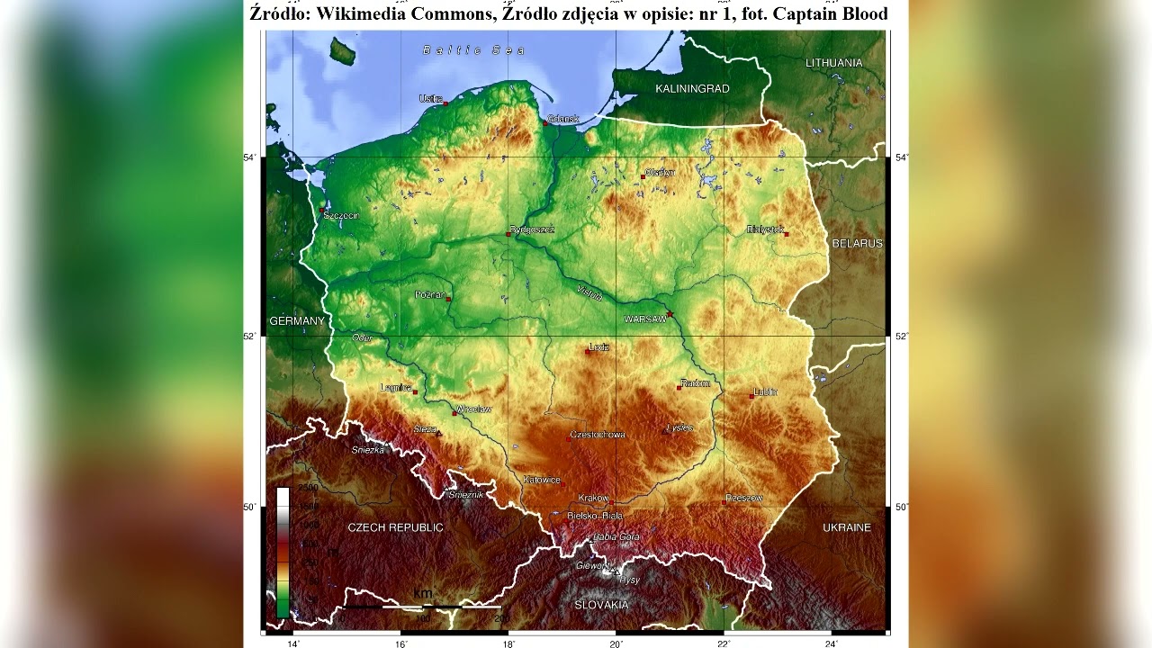 Pasy Rzeźby terenu w Polsce