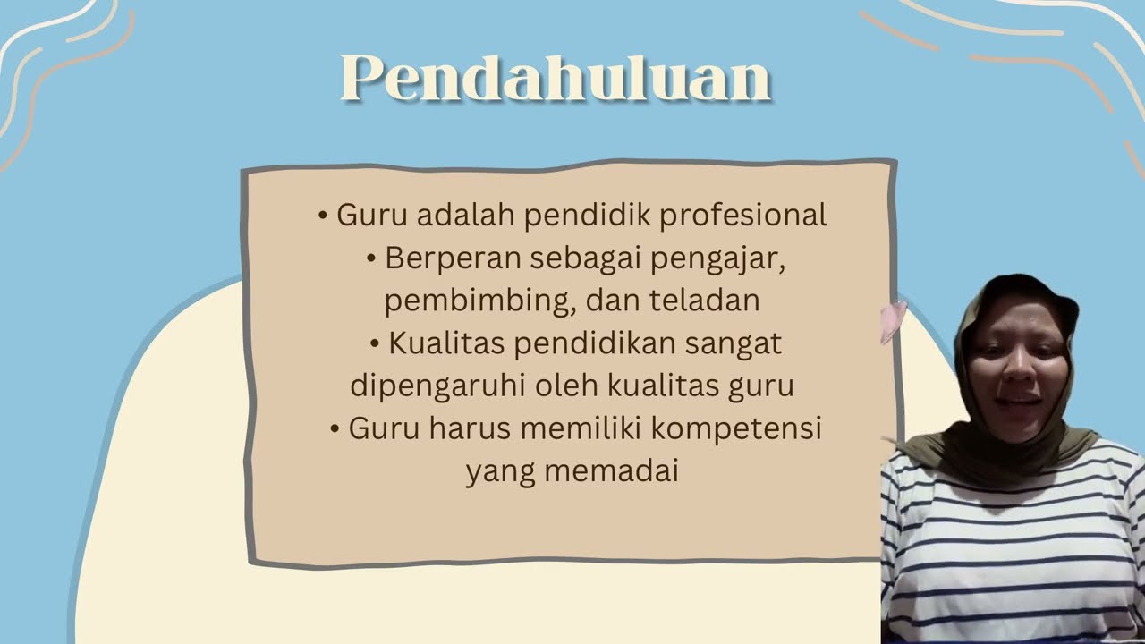 Tugas video Judul : kompetensi guru