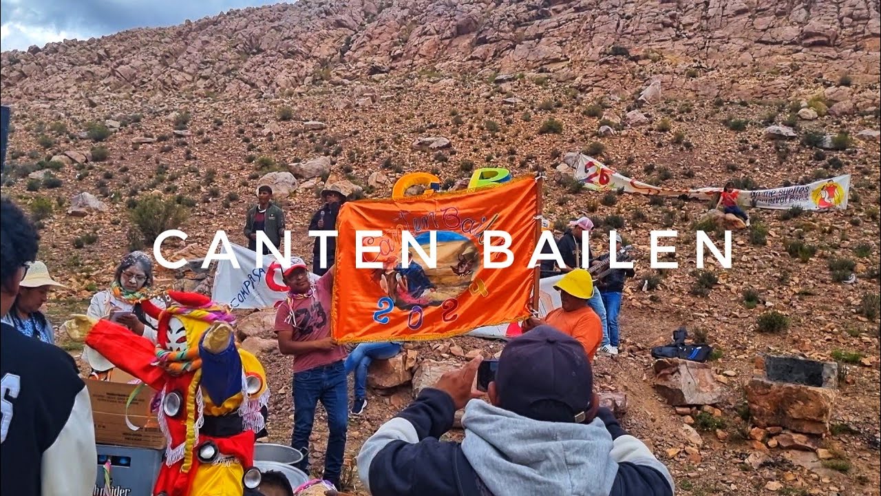 COMPARSA CANTEN BAILEN (desentierro) CARNAVAL 2024✔️ | ABRA PAMPA (JUJUY)