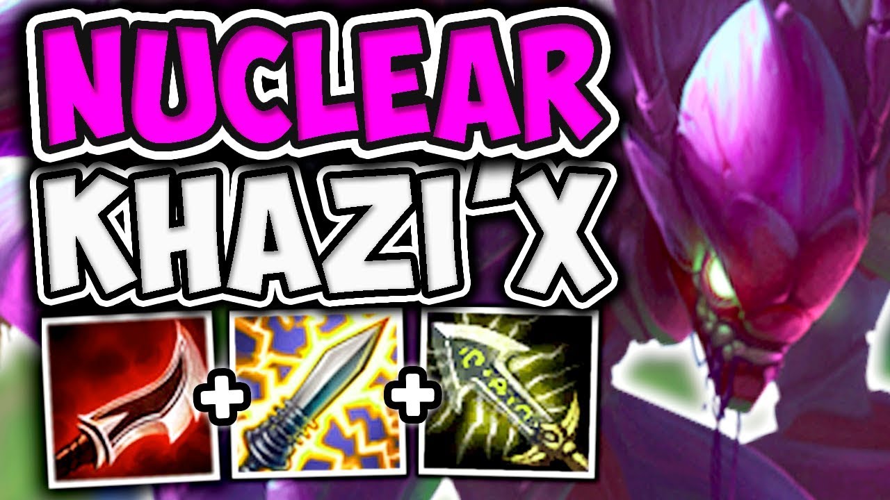 PREDATOR ASSASSIN KHA'ZIX MID! CRAZY ULT + DUSKBLADE ABUSE (BUSTED SYNERGY)- League of Legends