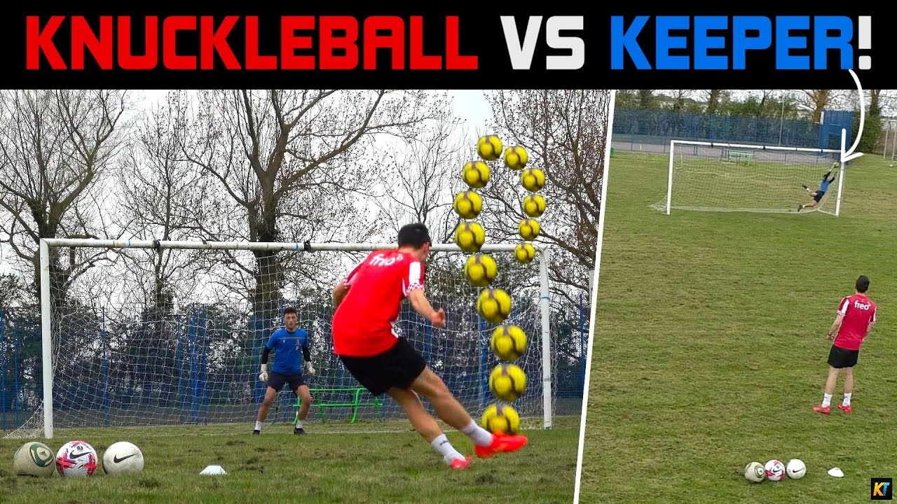 The KNUCKLEBALL EFFECT vs Keeper!