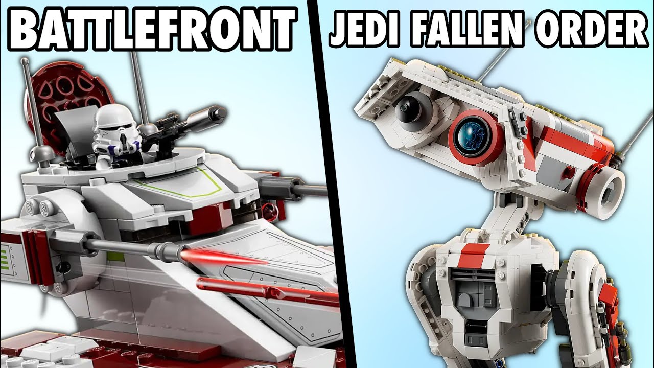 Ranking Every Star Wars Video Game Based on Their LEGO Sets!