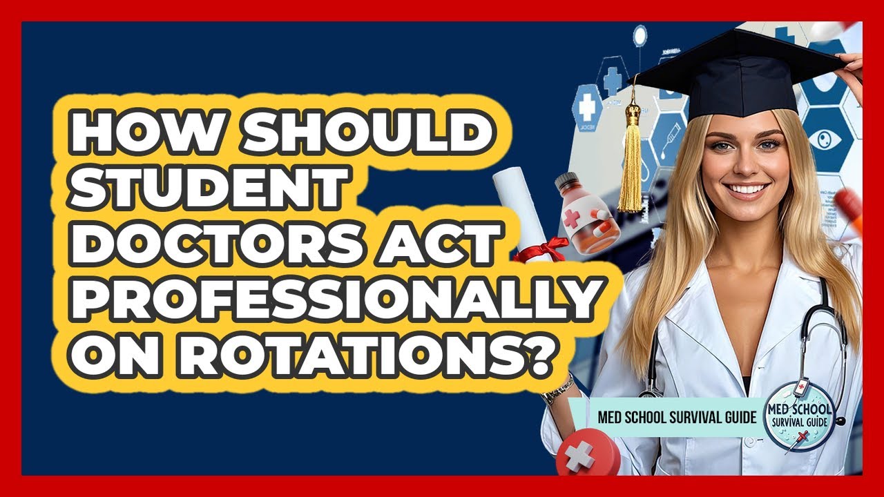 How Should Student Doctors Act Professionally On Rotations?