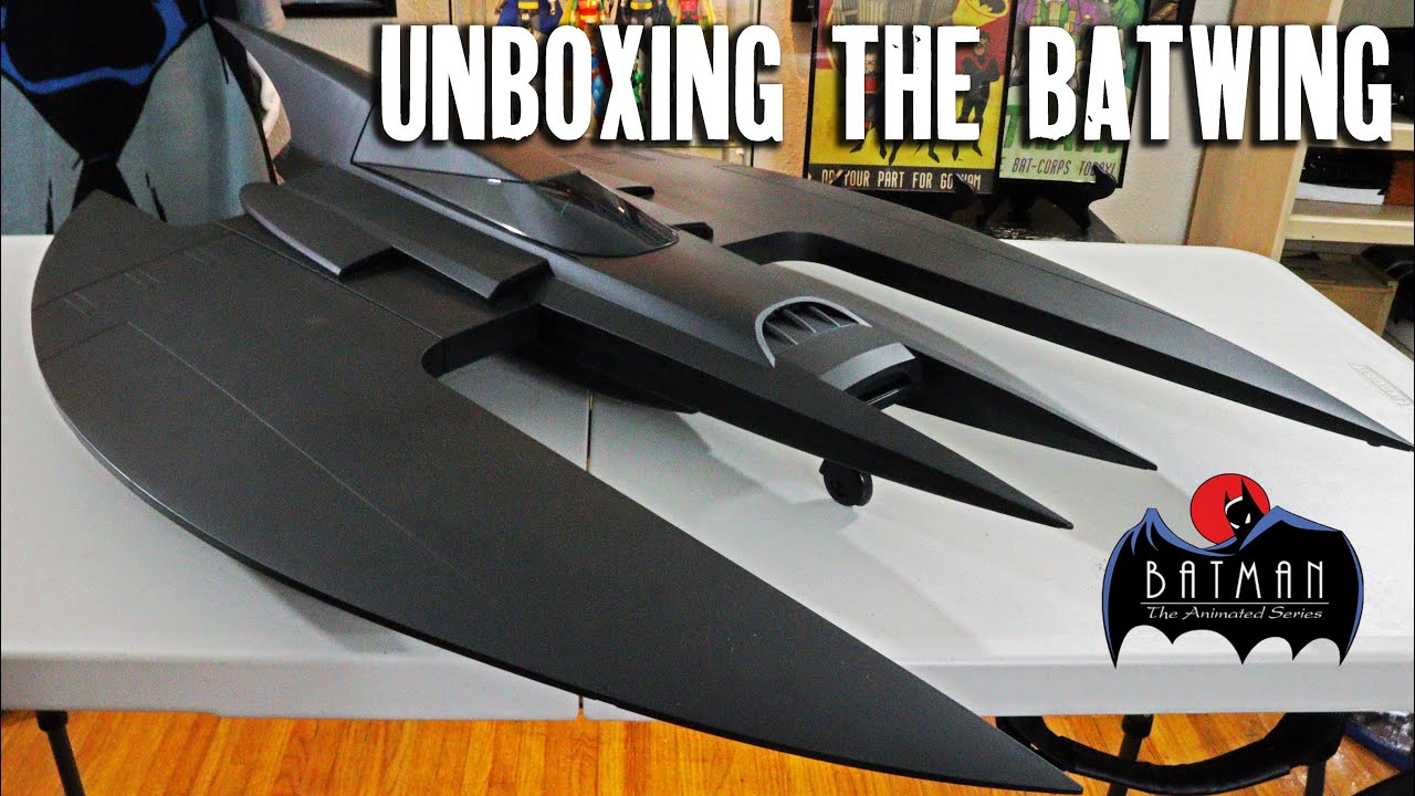 THE BATWING from Batman the Animated Series by DC collectibles - Unboxing/Review