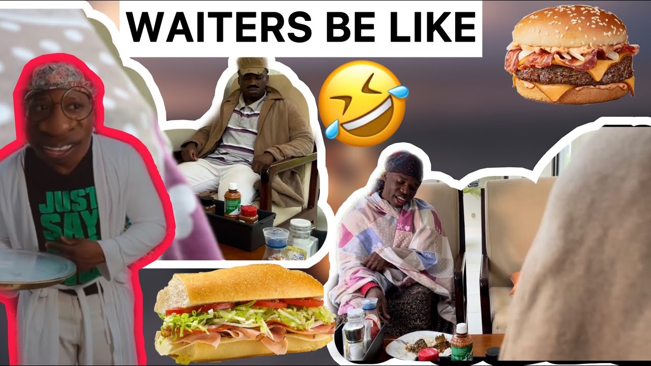 WAITERS BE LIKE🤣🤣(BIG HOTELS)