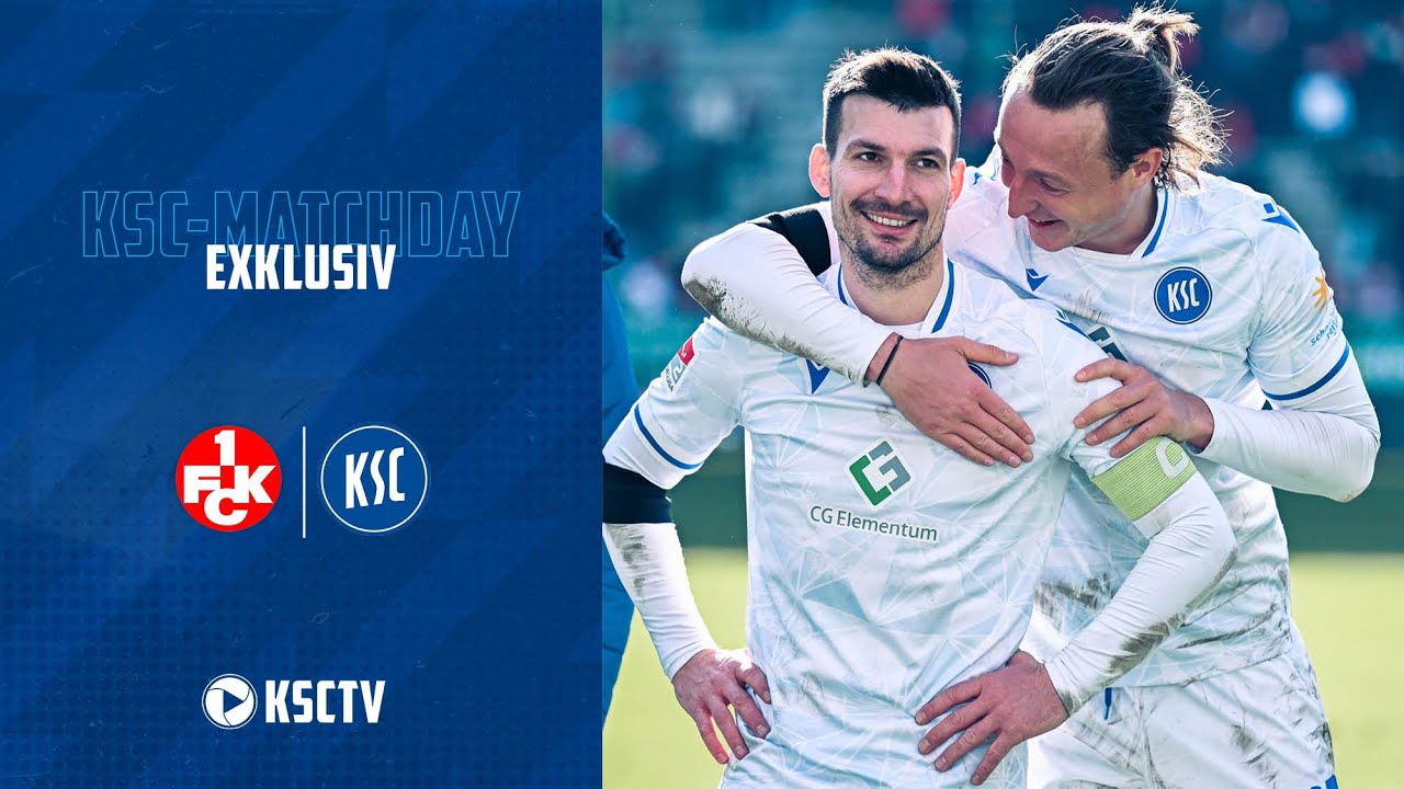 KSC-Matchday Exklusiv | 1. FC Kaiserslautern - Karlsruher SC