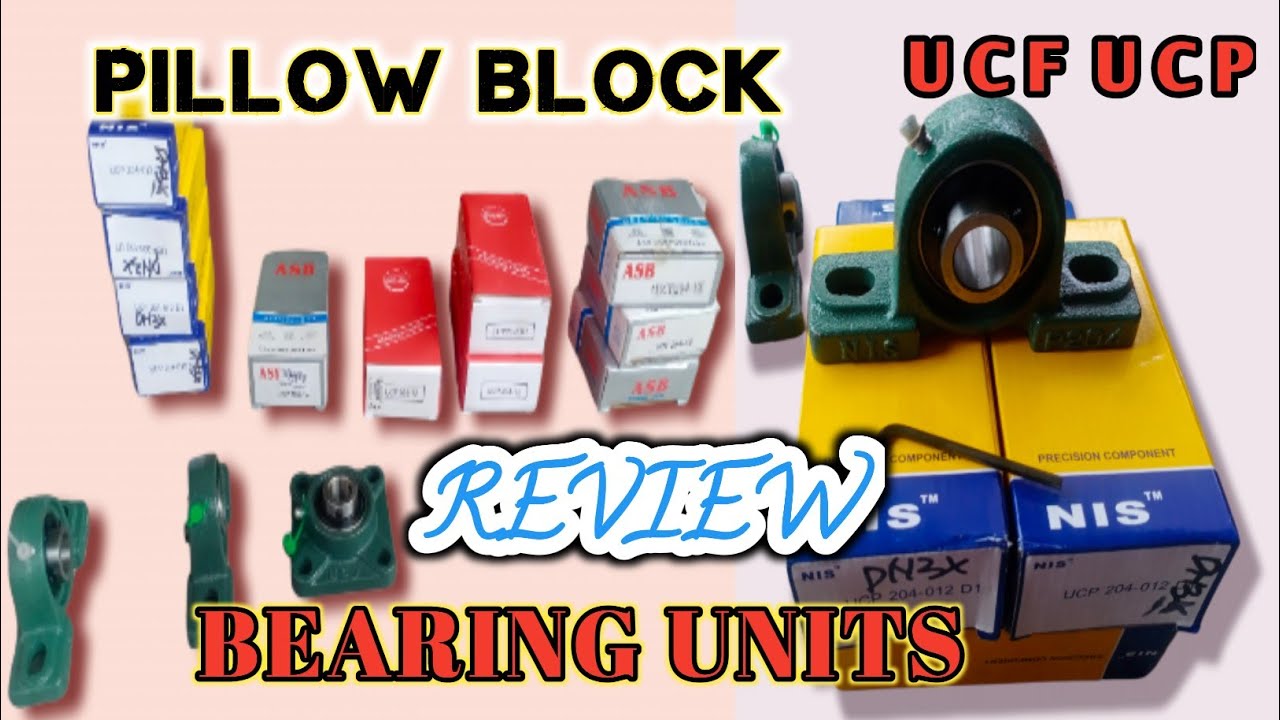 Ulasan dan Review PILLOW BLOCK BEARING UCP 204-12 UCF 204-12 Pillow blocks bearings