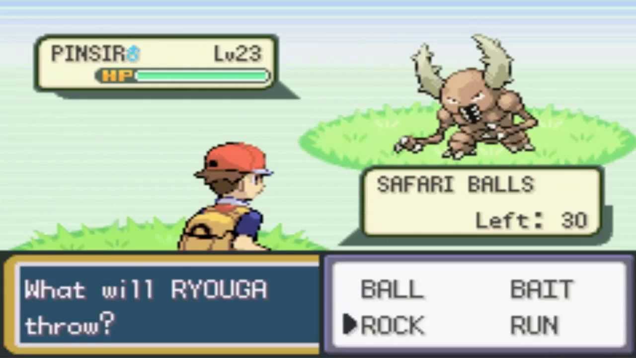 Where to Capture-Catch Pinsir in Pokemon Leafgreen