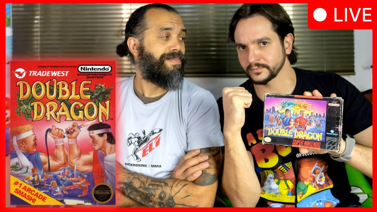 DOUBLE DRAGON - (NINTENDINHO) DIRETO DO CONSOLE - HOMENAGEM AO THIAGO MICHEL