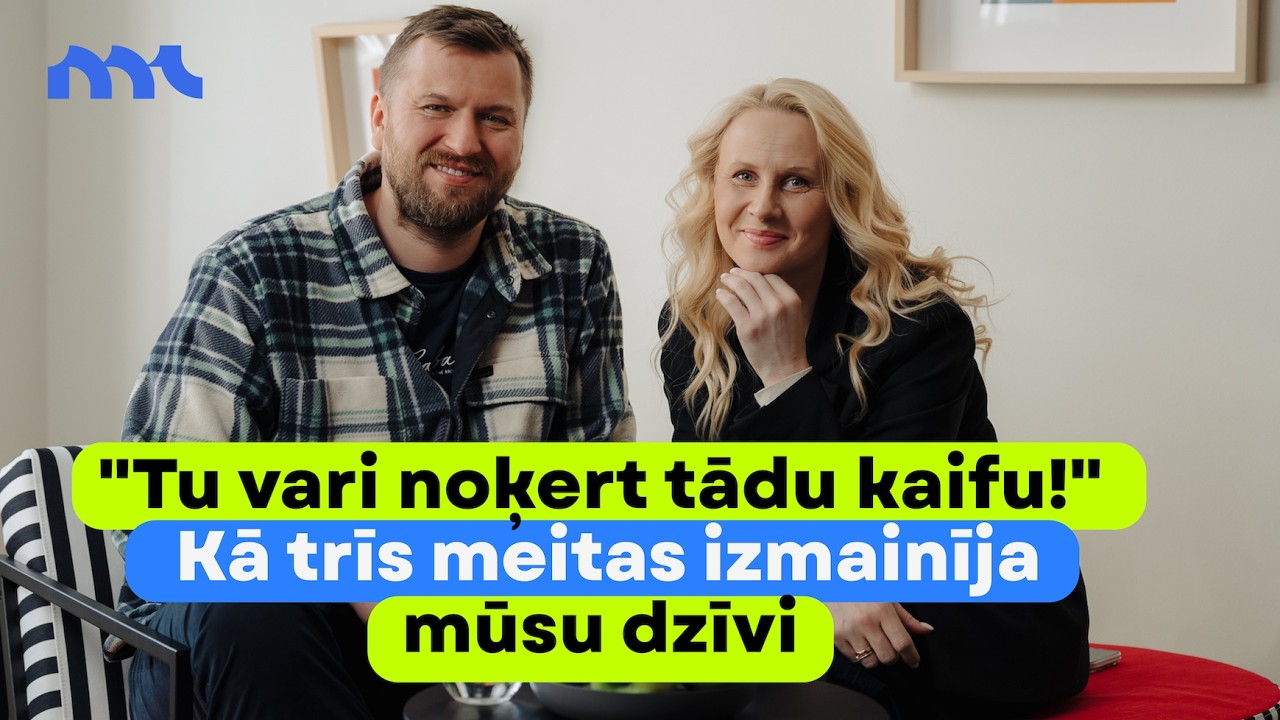 Kā izdzīvot rītu ar 3 bērniem? Rūta un Kaspars Dvinski par ikdienas lielo laimi