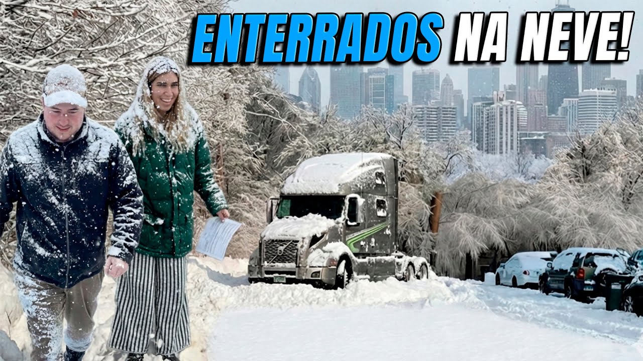 NUNCA VIMOS TANTA NEVE NESSA REGIÃO DOS ESTADOS UNIDOS