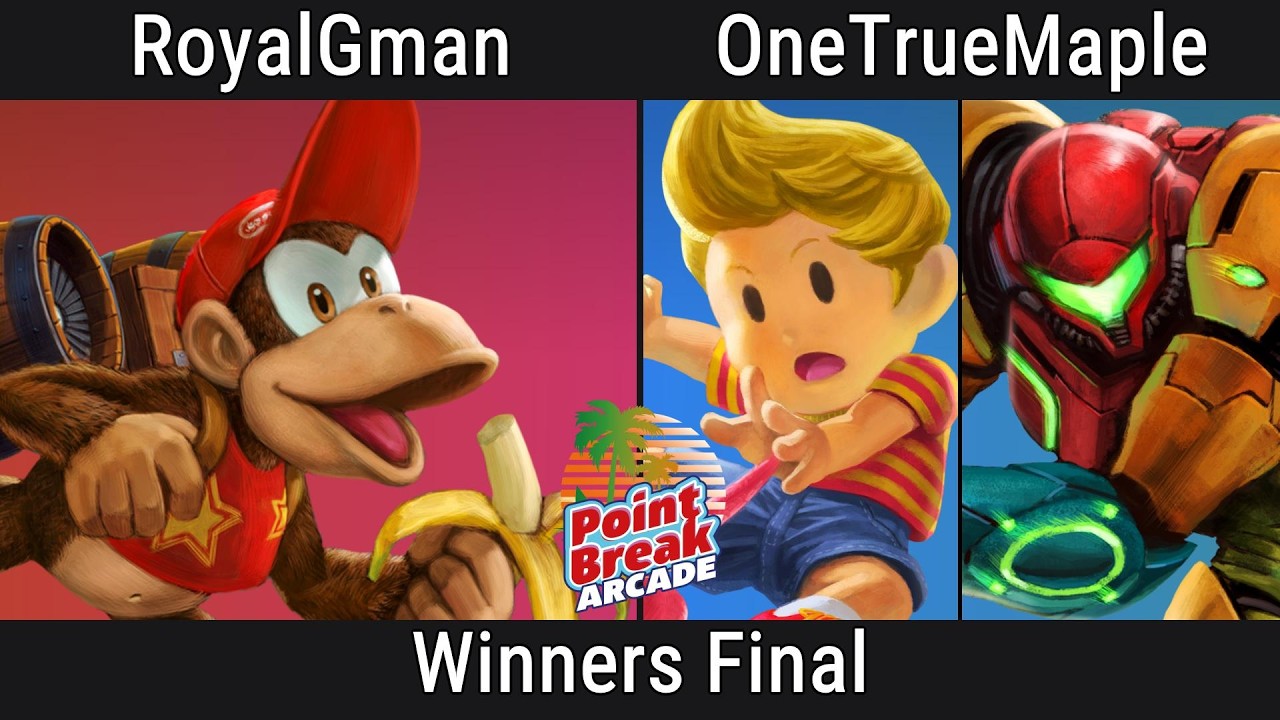 [Point Break #29] Winners Final - RoyalGman (Diddy Kong) VS OneTrueMaple (Lucas, Samus)