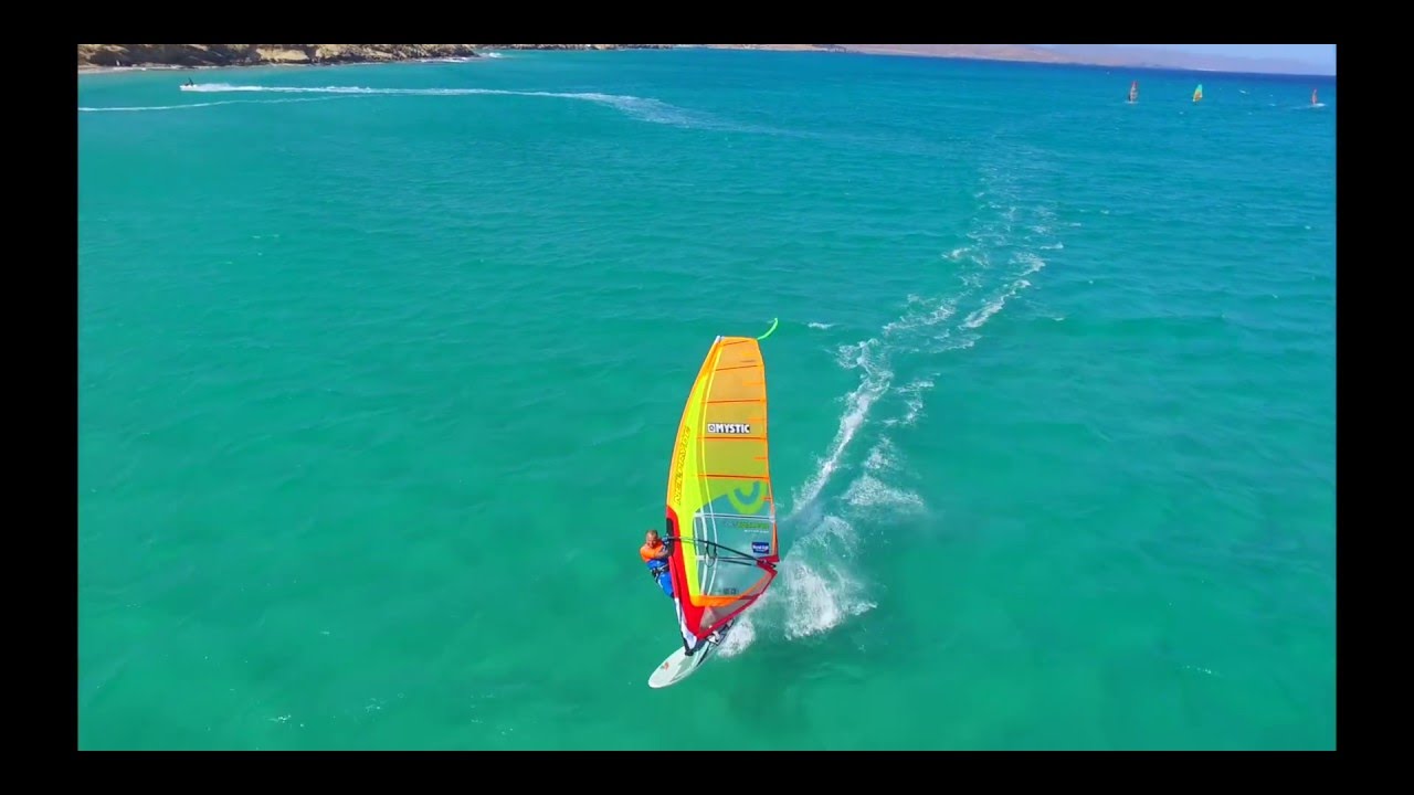 Windsurfing Paradise Fuerteventura: Some low wind action