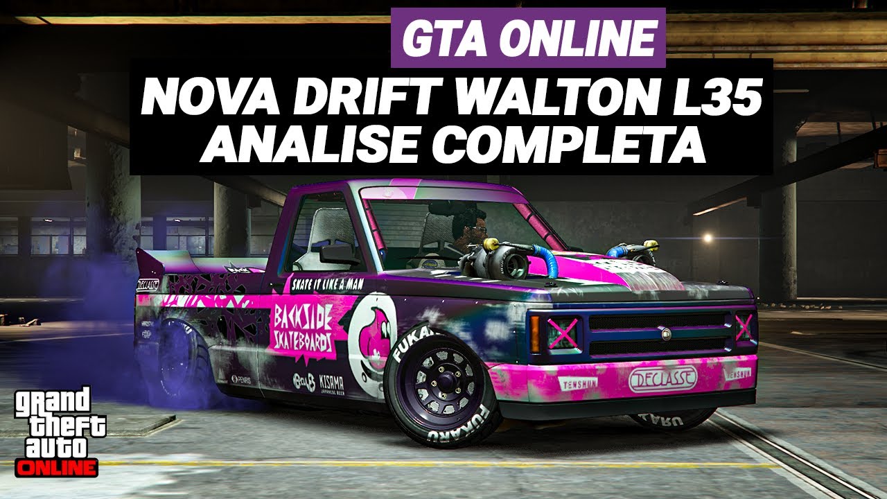 ANALISE COMPLETA: Tunando e Testando o Declasse Drift Walton L35 | Nova DLC Money Fronts