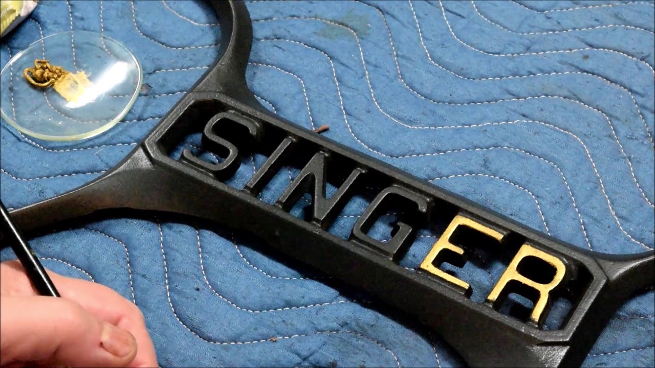 Restoring an Antique Singer Treadle Sewing Machine Part 6 - Finishing the Base