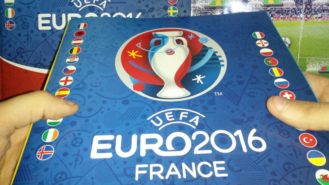 ZAKUPY: HARDCOVER ALBUM PANINI UEFA EURO 2016 NA NAKLEJKI W TWARDEJ OPRAWIE