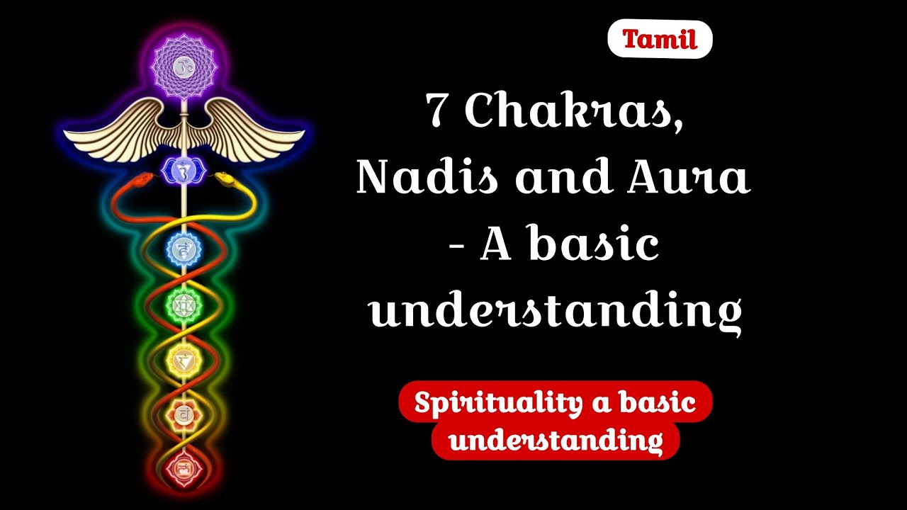 7 CHAKRAS🔴🟠🟡🟢🔵🟣 -NADIS 🧬- AURAS 🌈- A basic understanding of Spirituality - (Tamil)