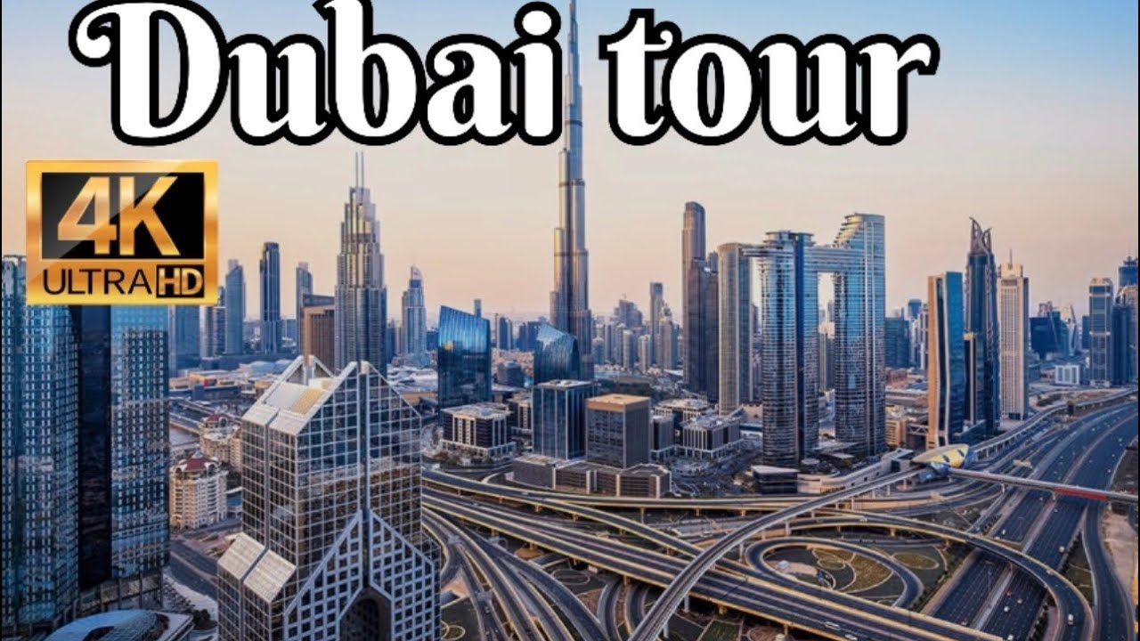 Dubai driving tour in 4k , Dubai road trip #pritysharmavlog 