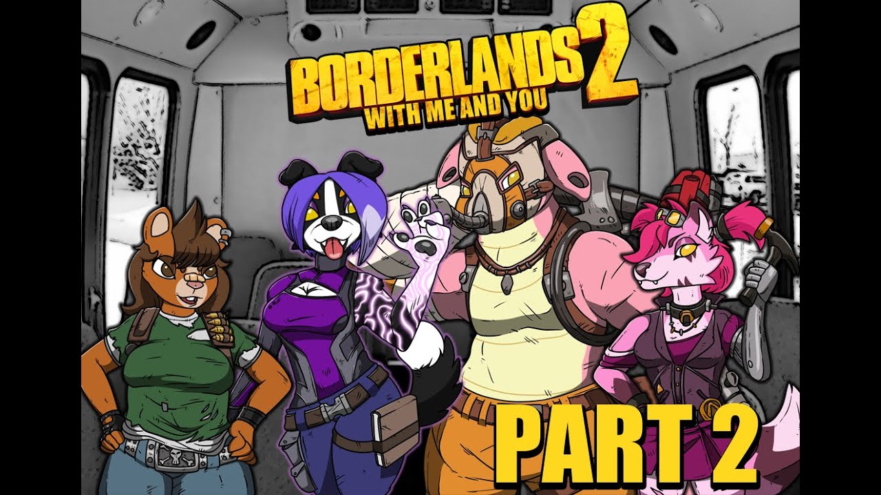 Let's stream Borderlands 2 with four-player co-op Part 2!