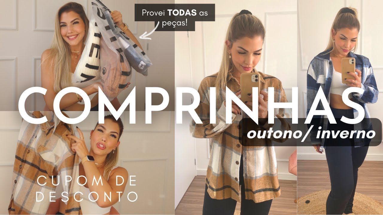 COMPRINHAS SHEIN OUTONO INVERNO | PROVEI TODAS AS PEÇAS