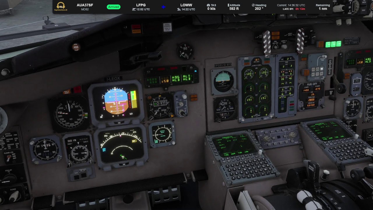 Silent Flying | Austrian Virtual | Maddog 20 Years Edition