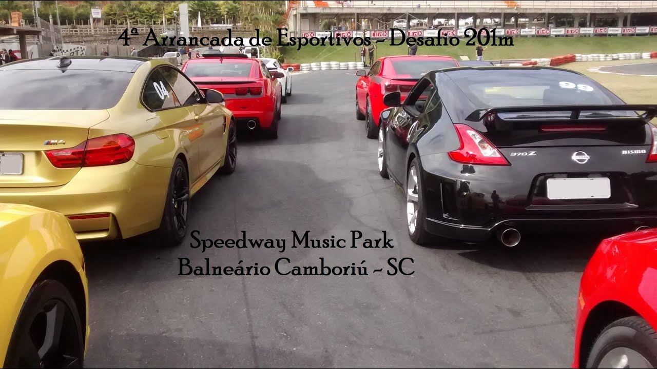 4ª Arrancada de Esportivos - Desafio 201m - Balneário Camboriú/SC (20/06/2015)