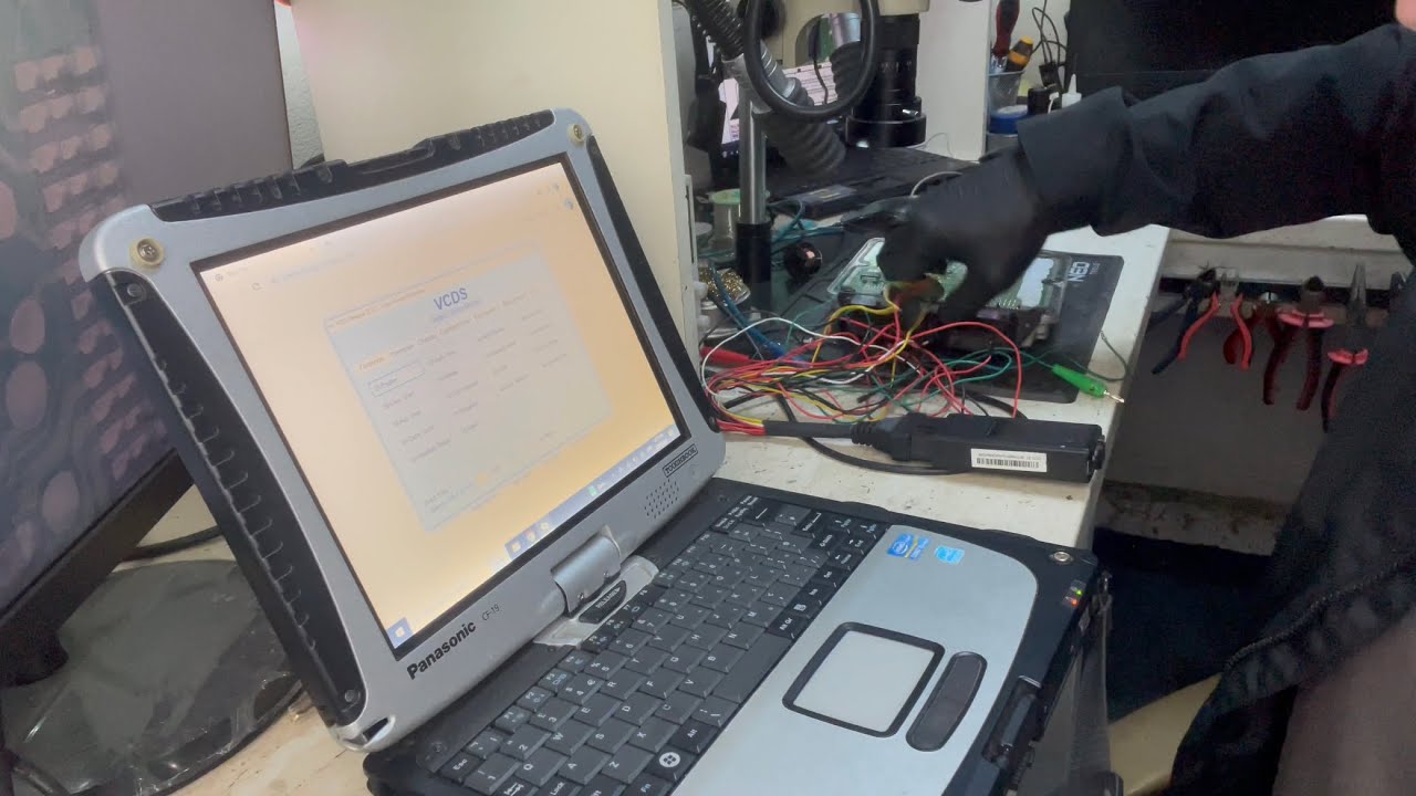 VW Passat ECU EDC17CP14 repair after chiptuning attempt