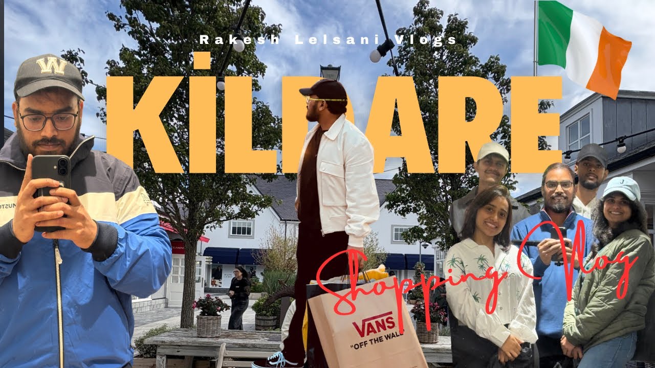 A Day at Kildare Village 🇮🇪 | Best place to Shopping for Students | #kildare #students #ireland 