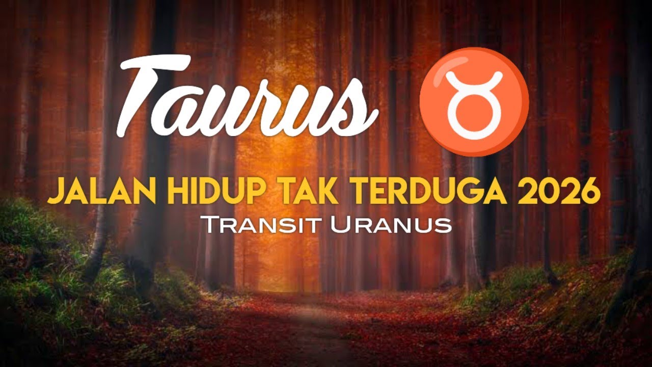 TAURUS ♉ Jalan Hidup Tak Terduga 2026! Transit Uranus | Astrologi & Tarot