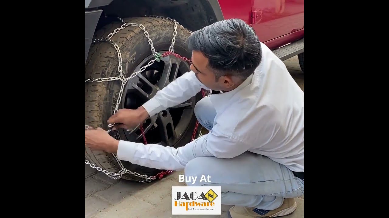 BKR Heavy Duty Snow Chains For SUVs | Thar Snow Chains #snowchains #roadtripindia