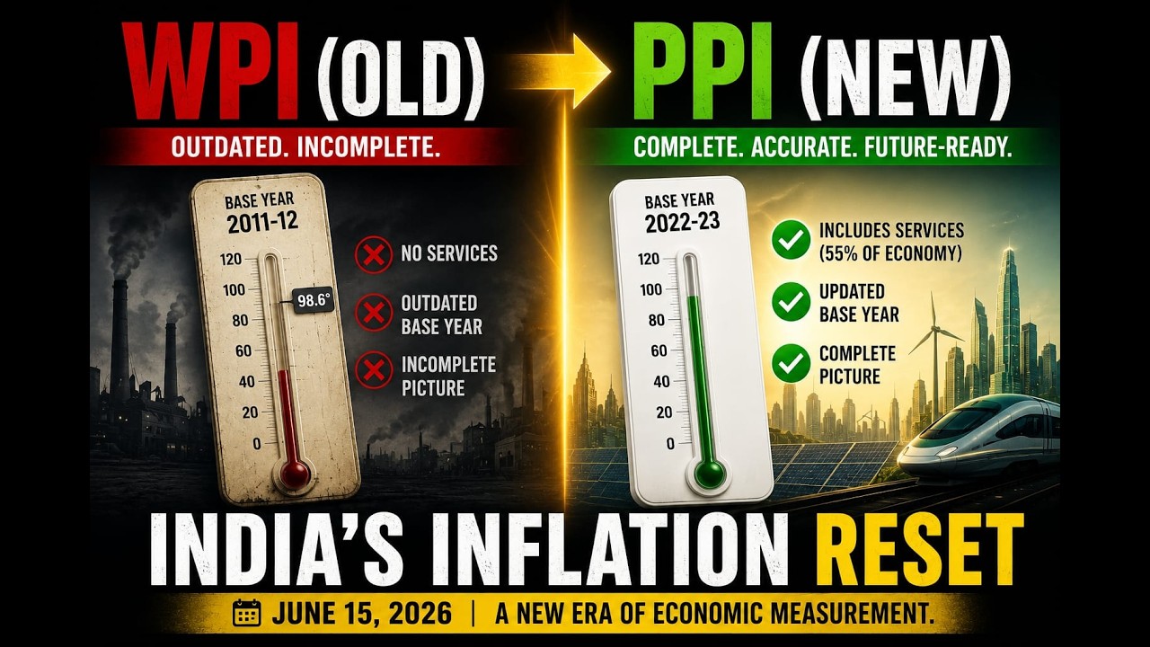 The End of WPI | WPI to PPI - India Has Been Measuring Inflation Wrong for 14 Years