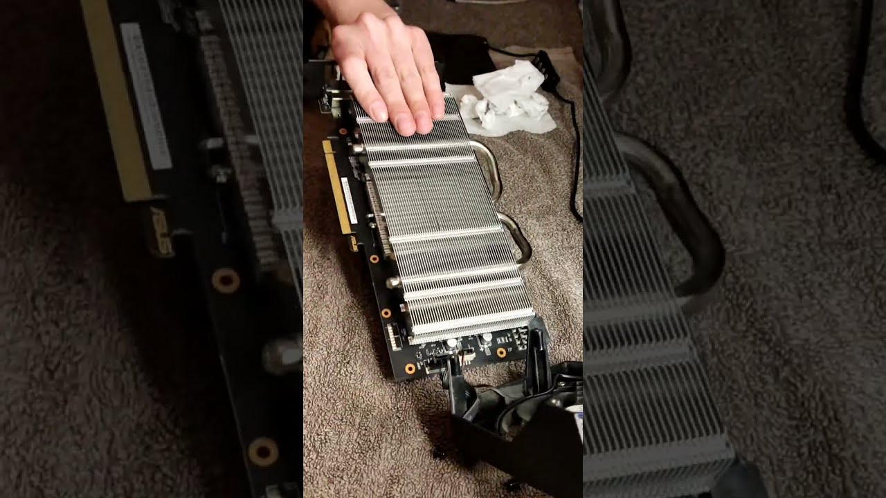 ASUS RTX 2060 l Applying Thermal Paste l OC Edition